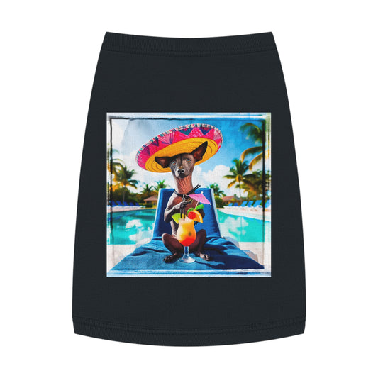 Mexican Hairless fun drink shirt Pets Printify M Black