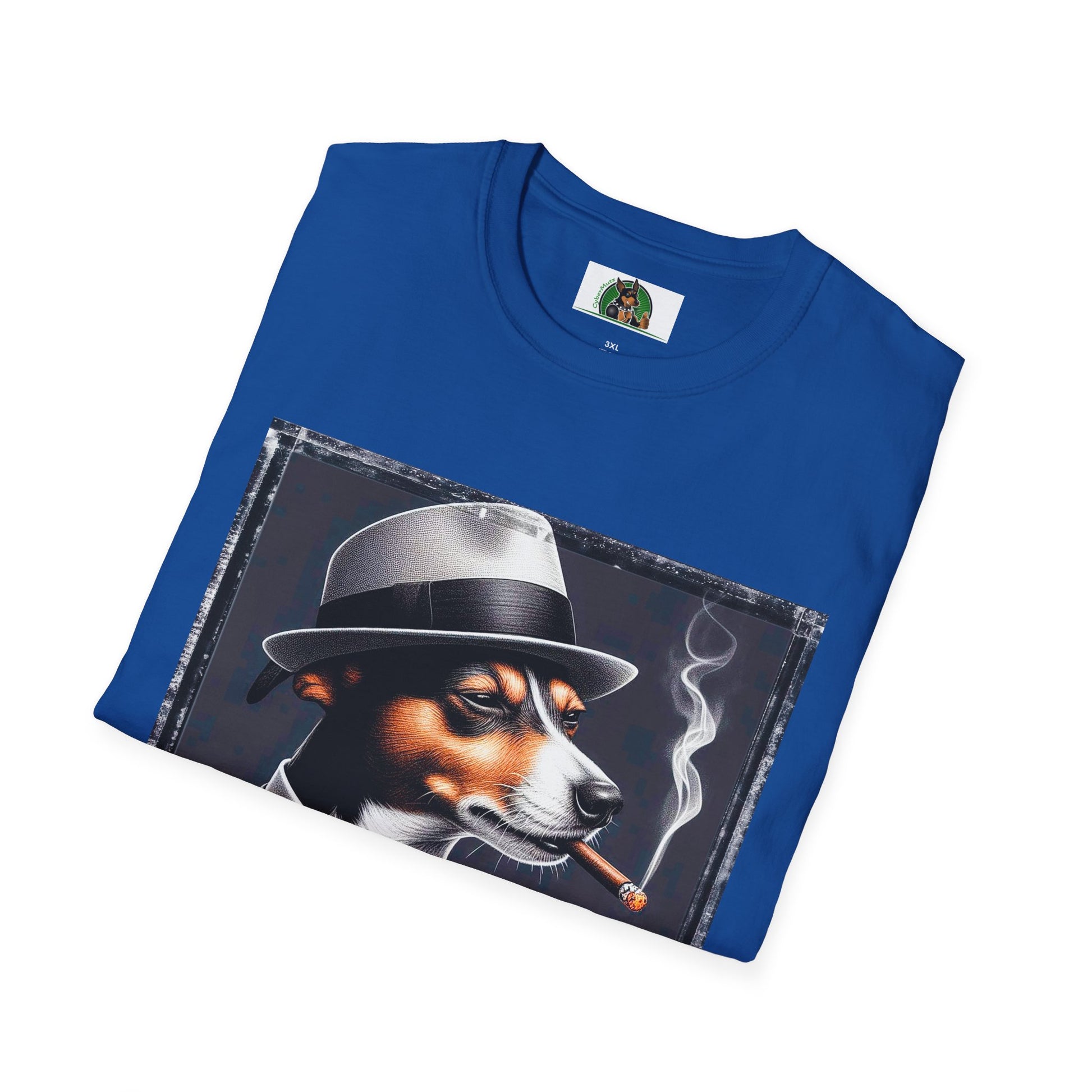 Rat Terrier T-Shirt cigars T-Shirt Printify