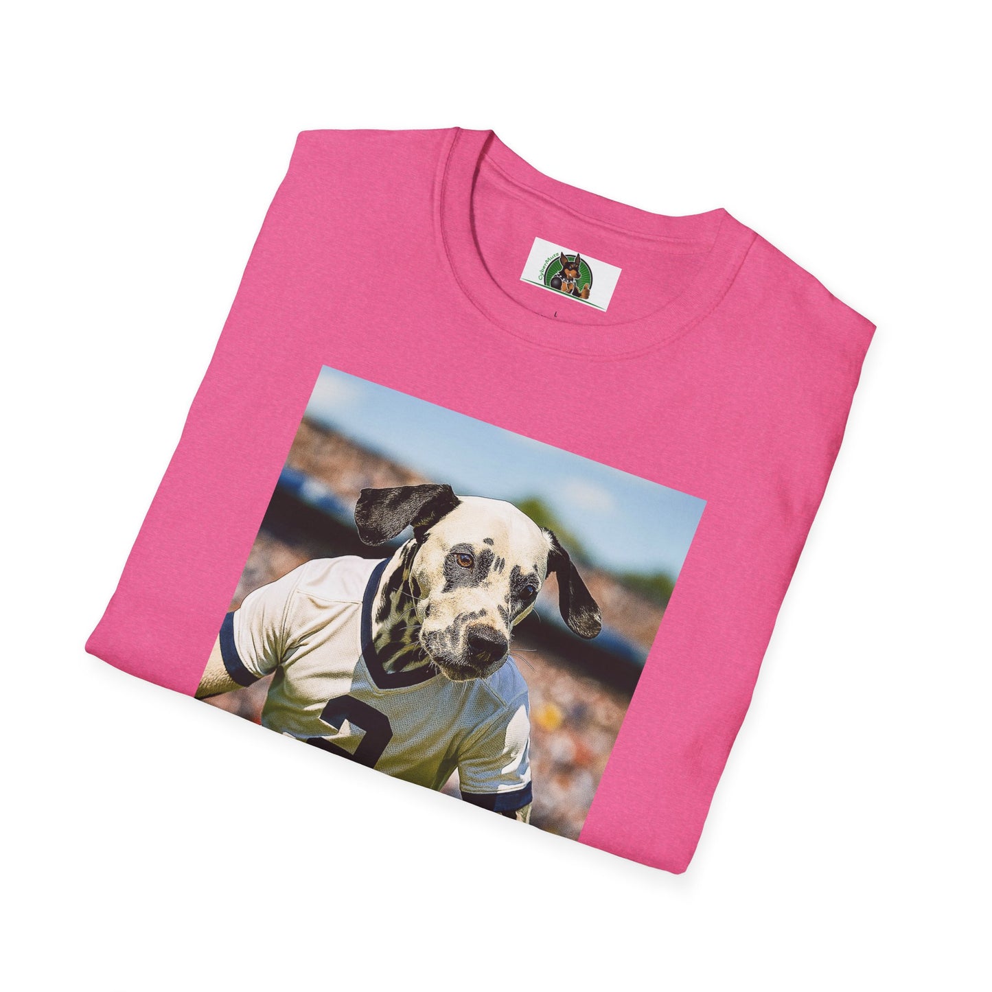 Sports Soccer Dalmatian Unisex T-Shirt