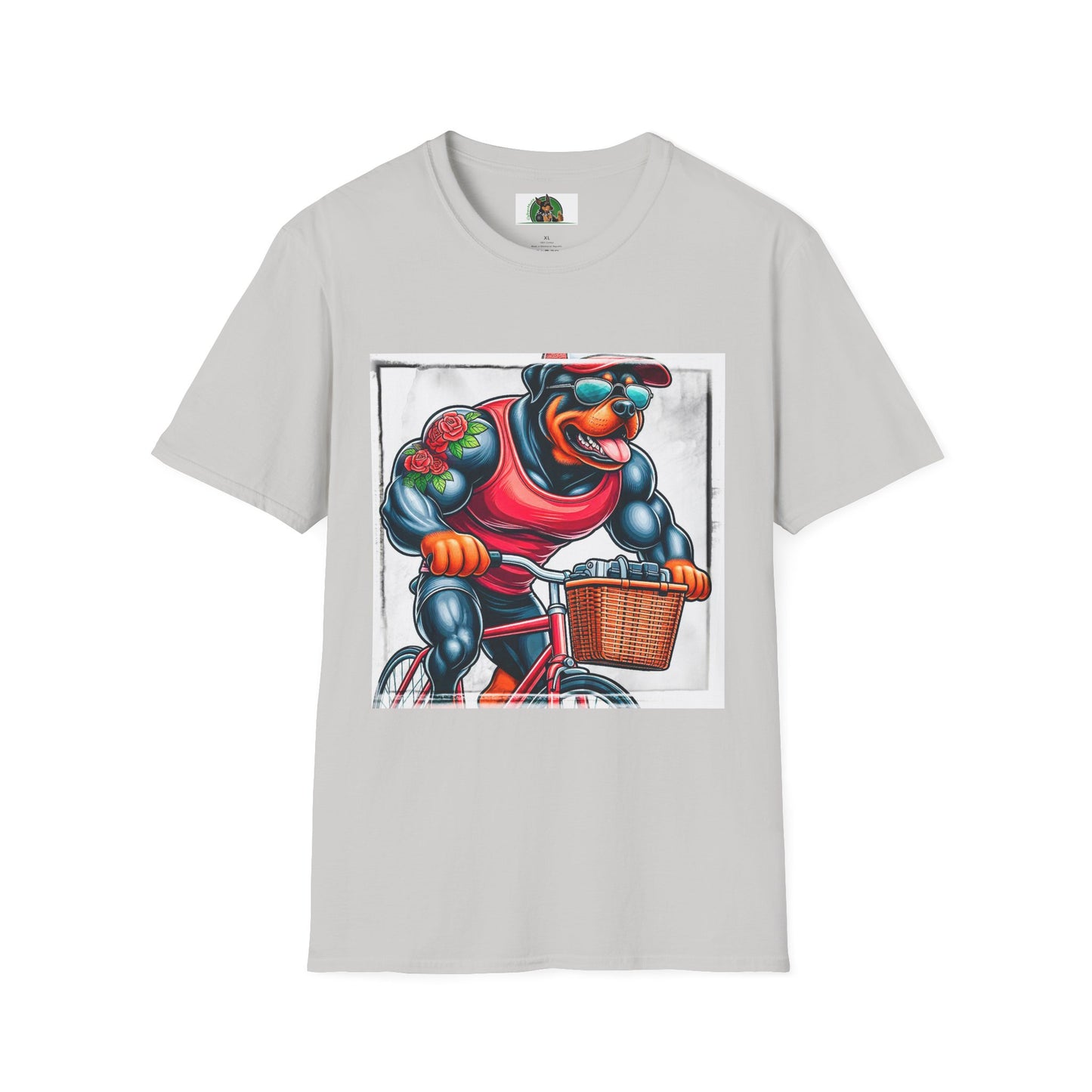 Rottweiler T-Shirt Printify S Ice Grey 