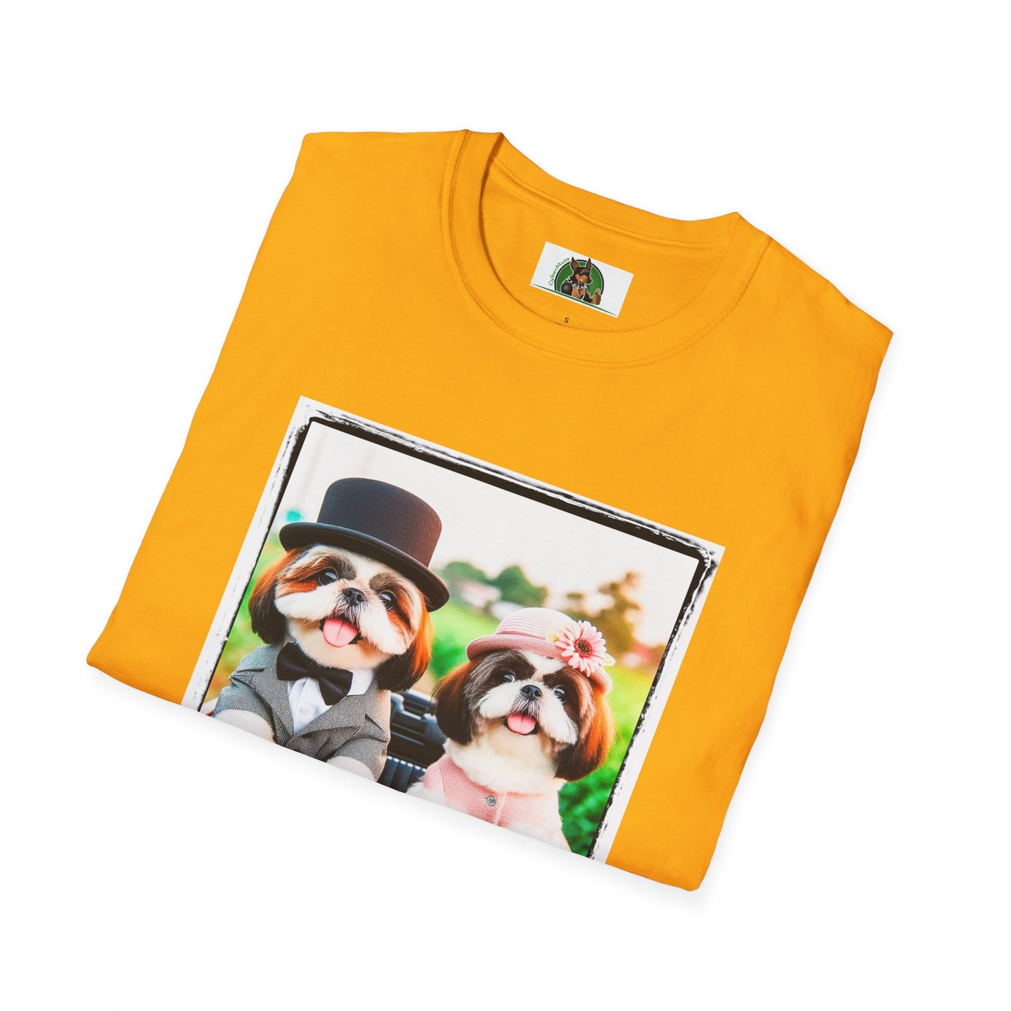 Wacky Shih Tzu T-Shirt Printify   