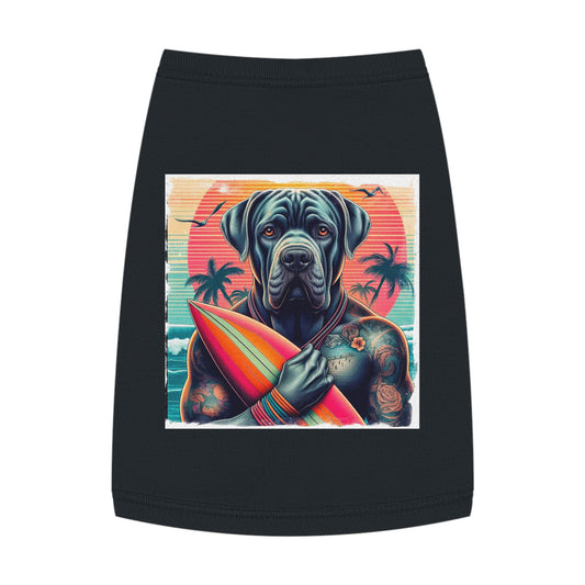 Pet Tank Top Cane Corso Pets Printify M Black