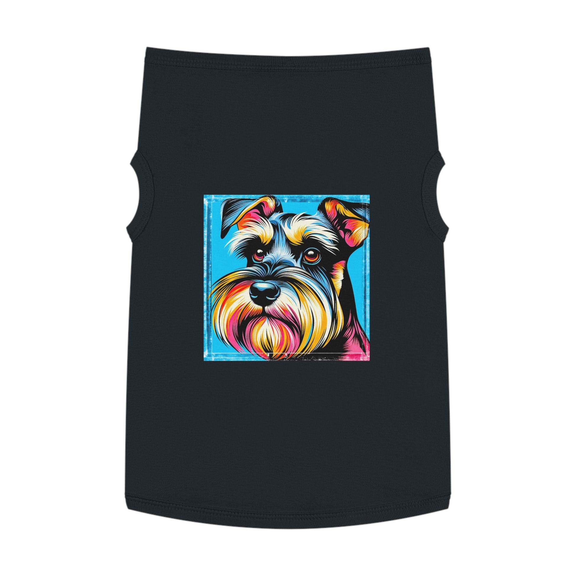 Pet Tank Top Miniature Schnauzer Pets Printify   