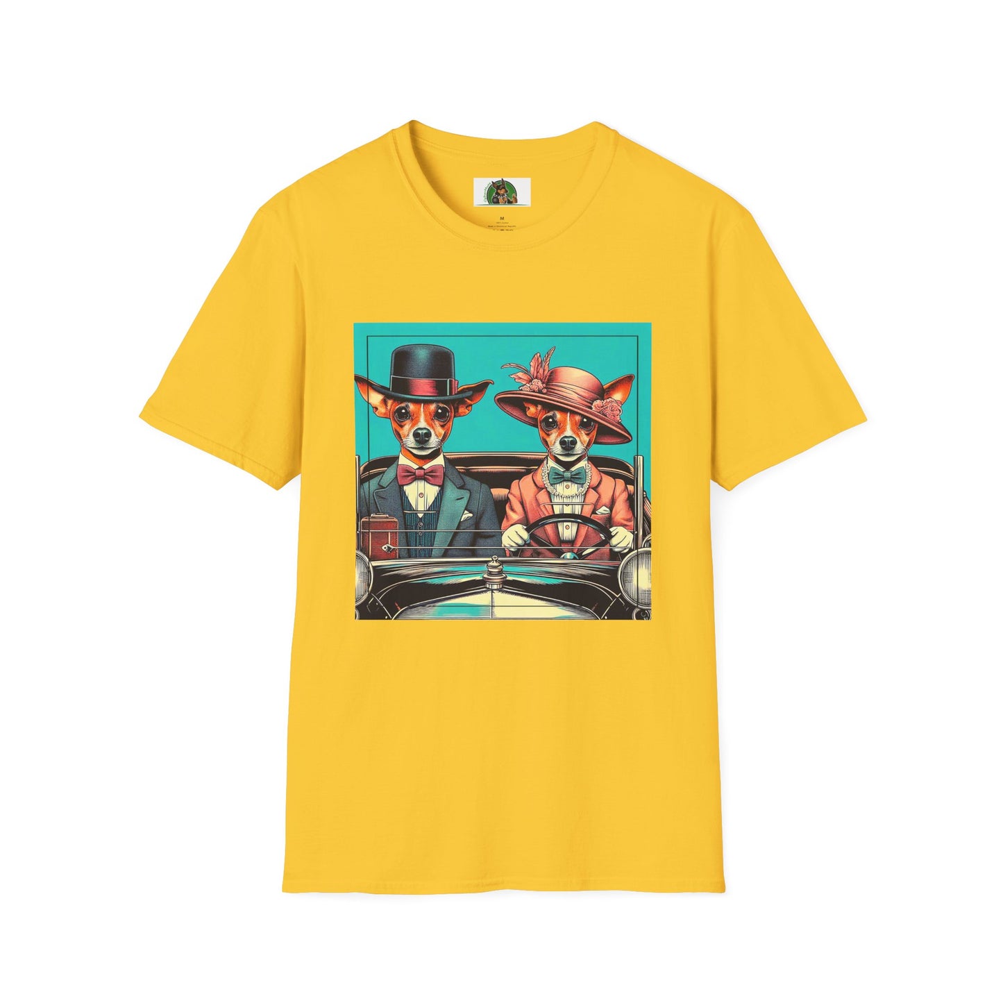 Wacky Min Pin T-Shirt 30s couple T-Shirt Printify S Daisy