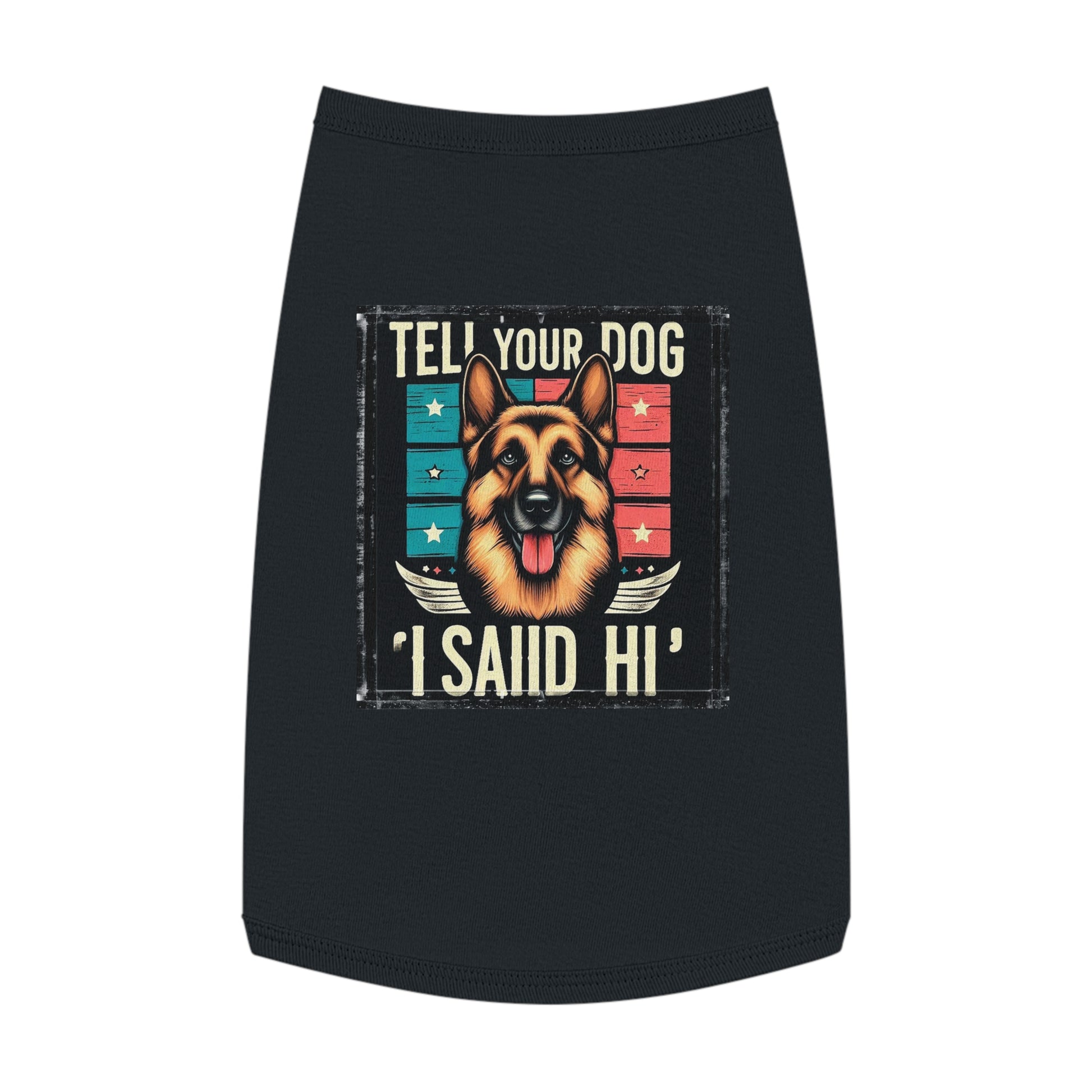 Pet Tank Top German Shepherd Pets Printify   