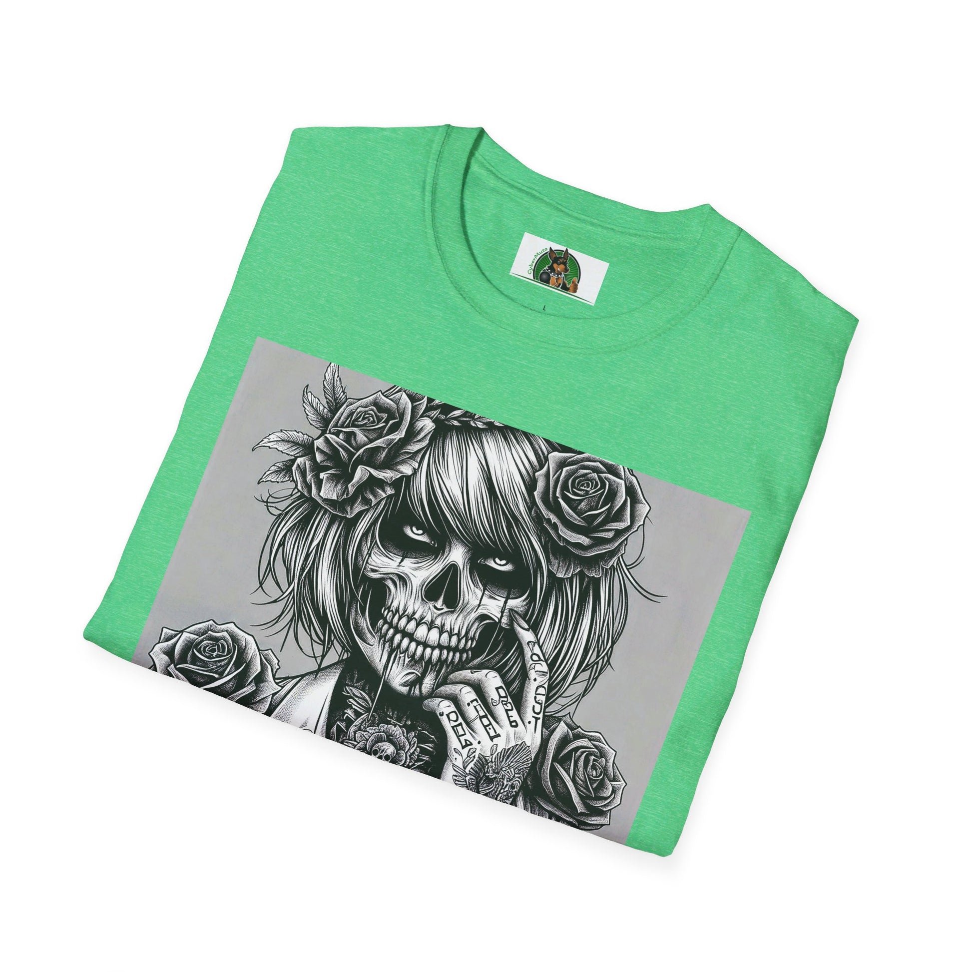 Zombie Girl T-Shirt Printify   