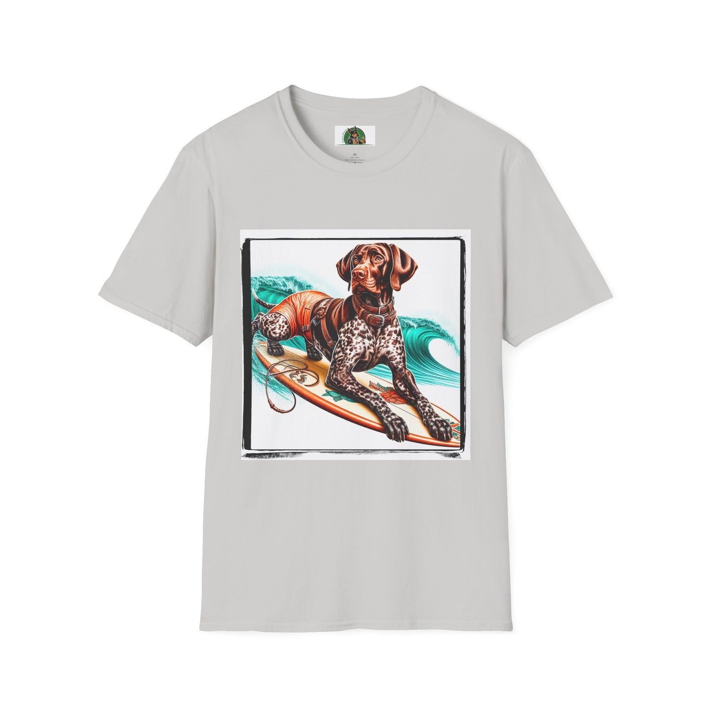 German Shorthaired Pointer T-Shirt Printify S Ice Grey 