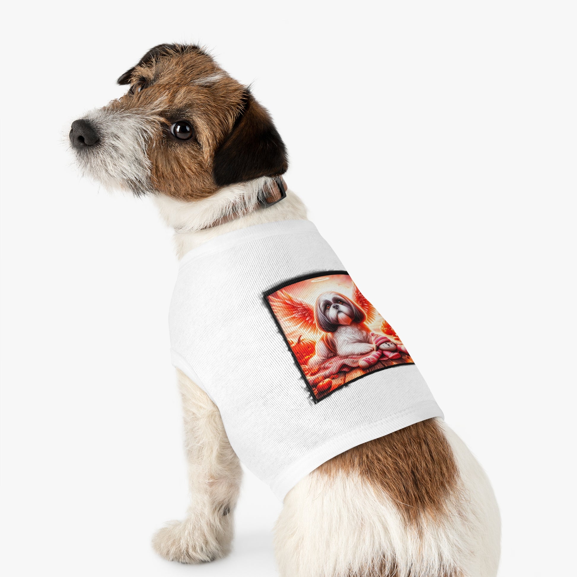 Pet Tank Top Shih Tzu golden Angel Pets Printify