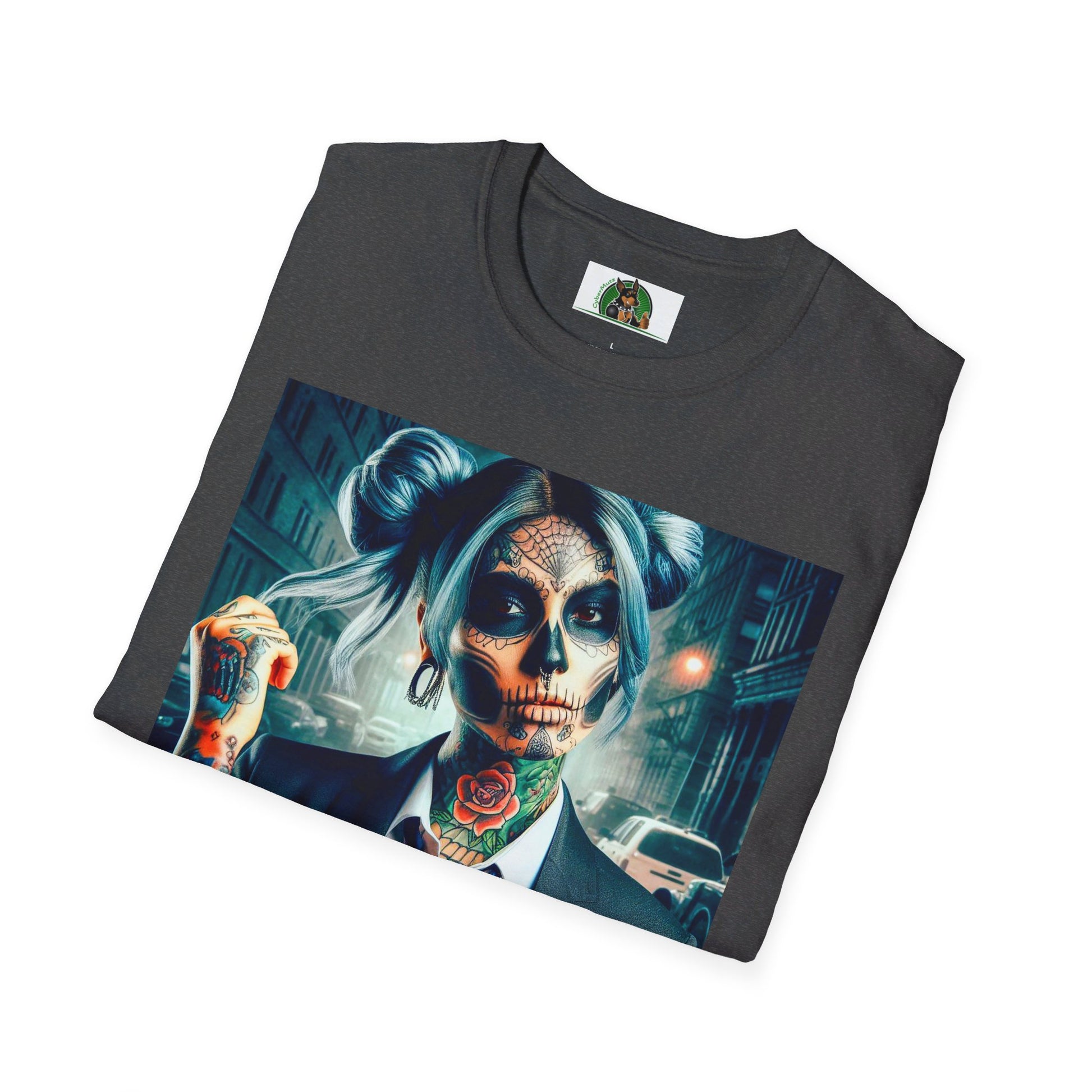 Zombie Girl T-Shirt Printify   