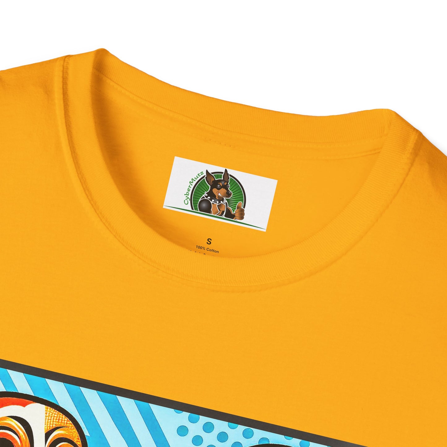 Basset Hound Colorful Couple Pop Art Pic