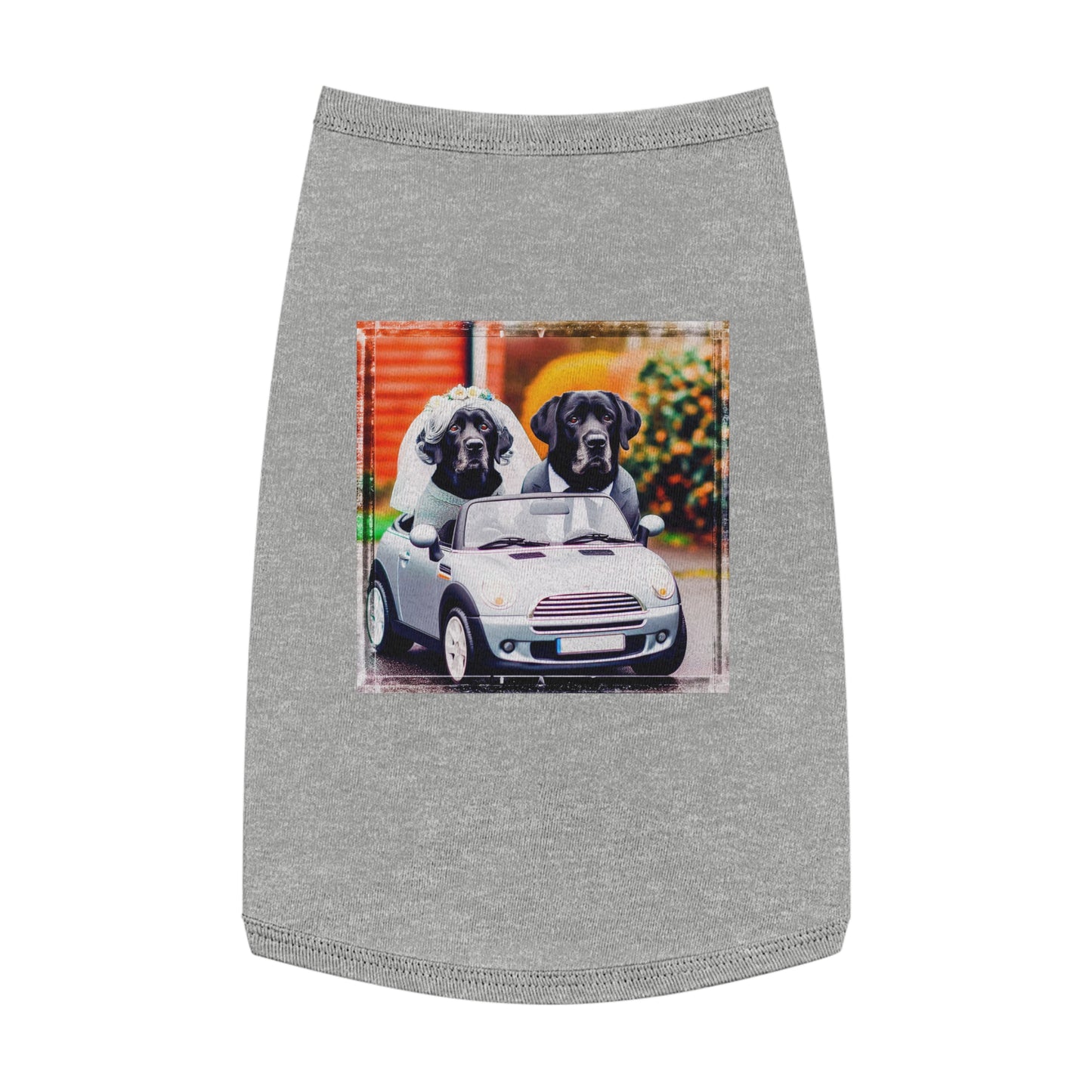 Wacky Pet Tank Top Labrador Retriever Pets Printify   