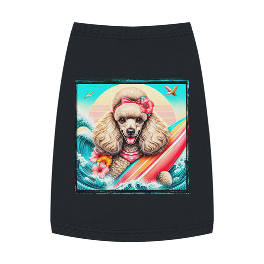 Pet Tank Top Poodle Pets Printify M Black 