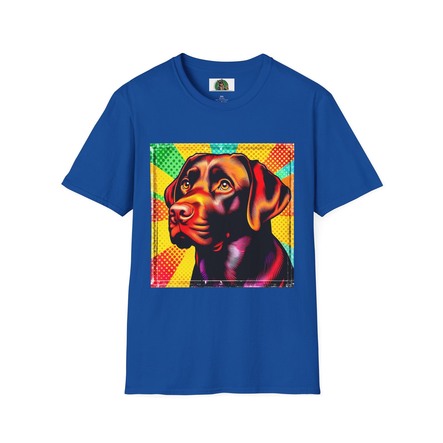 Labrador Retriever T-Shirt Printify XS Royal 