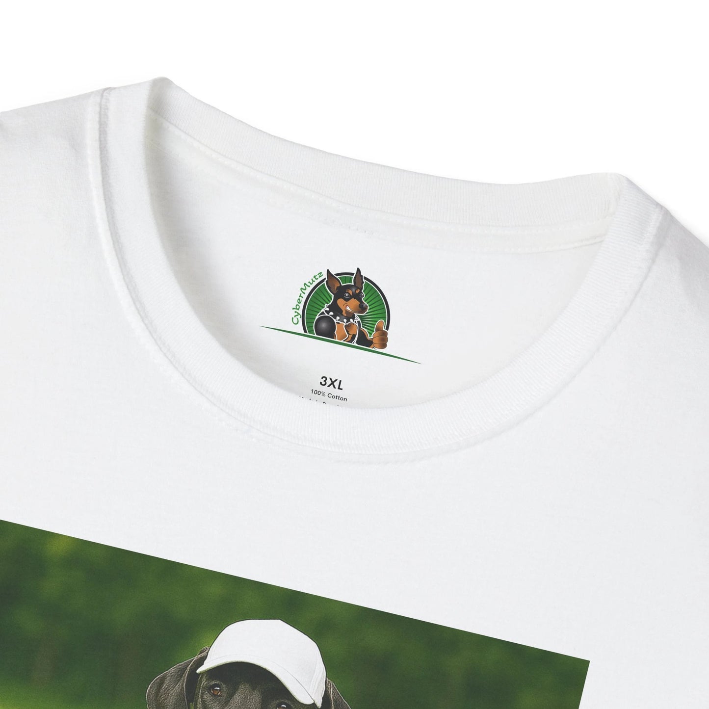 Great Dane Golf T-Shirt — Playing Golf Sports Dog Tee T-Shirt Printify