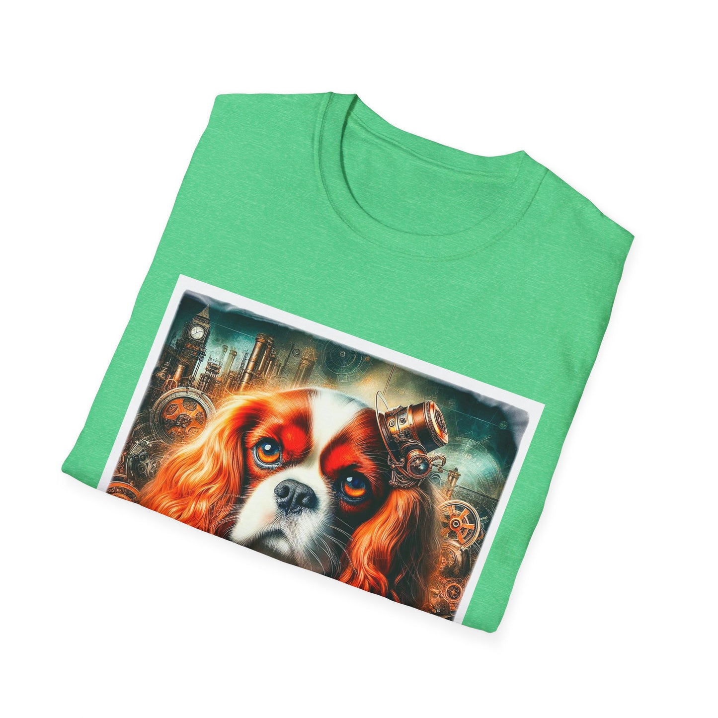 Cavalier King Charles Spaniel Steampunk Dog T-Shirt