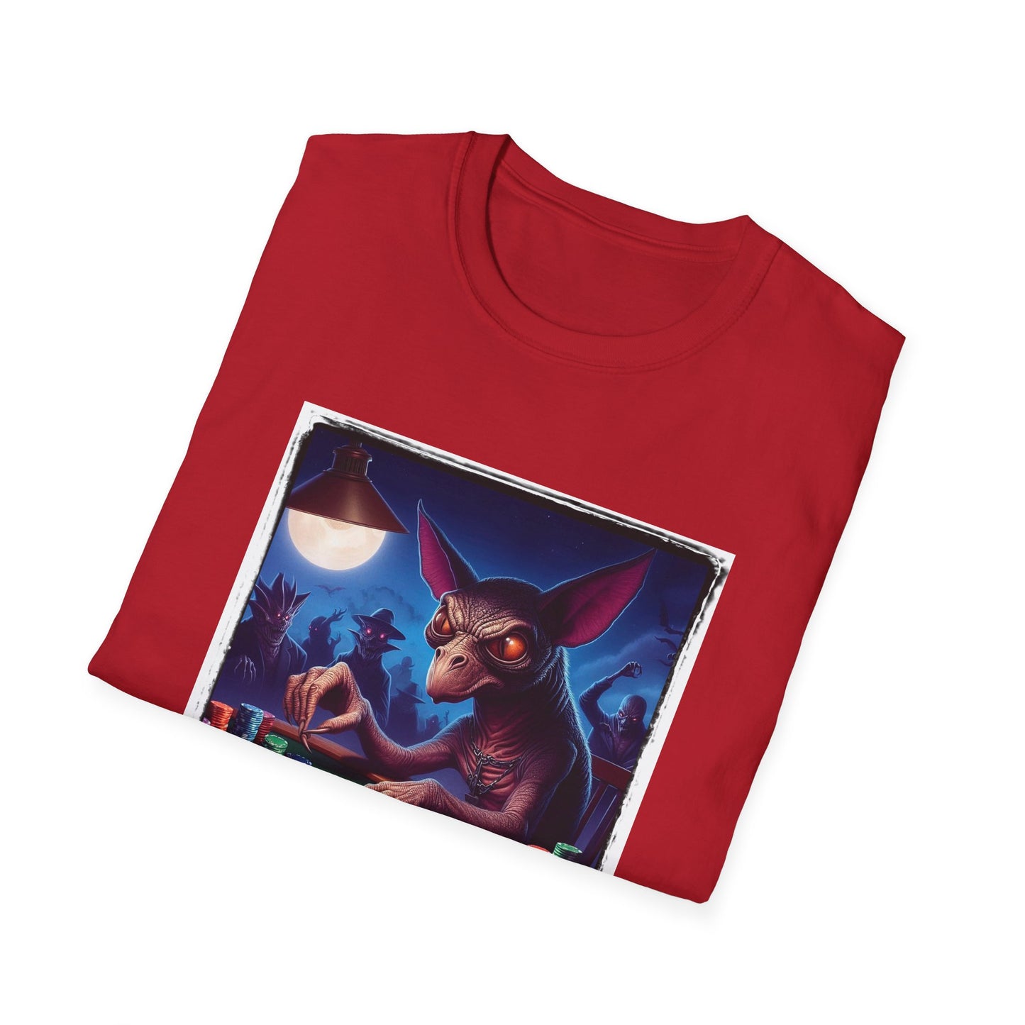 Chupacabra card playing t shirt
