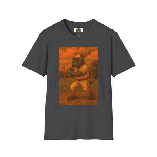 Cane Corso Sports T-Shirt Baseball T-Shirt Printify Dark Heather XS