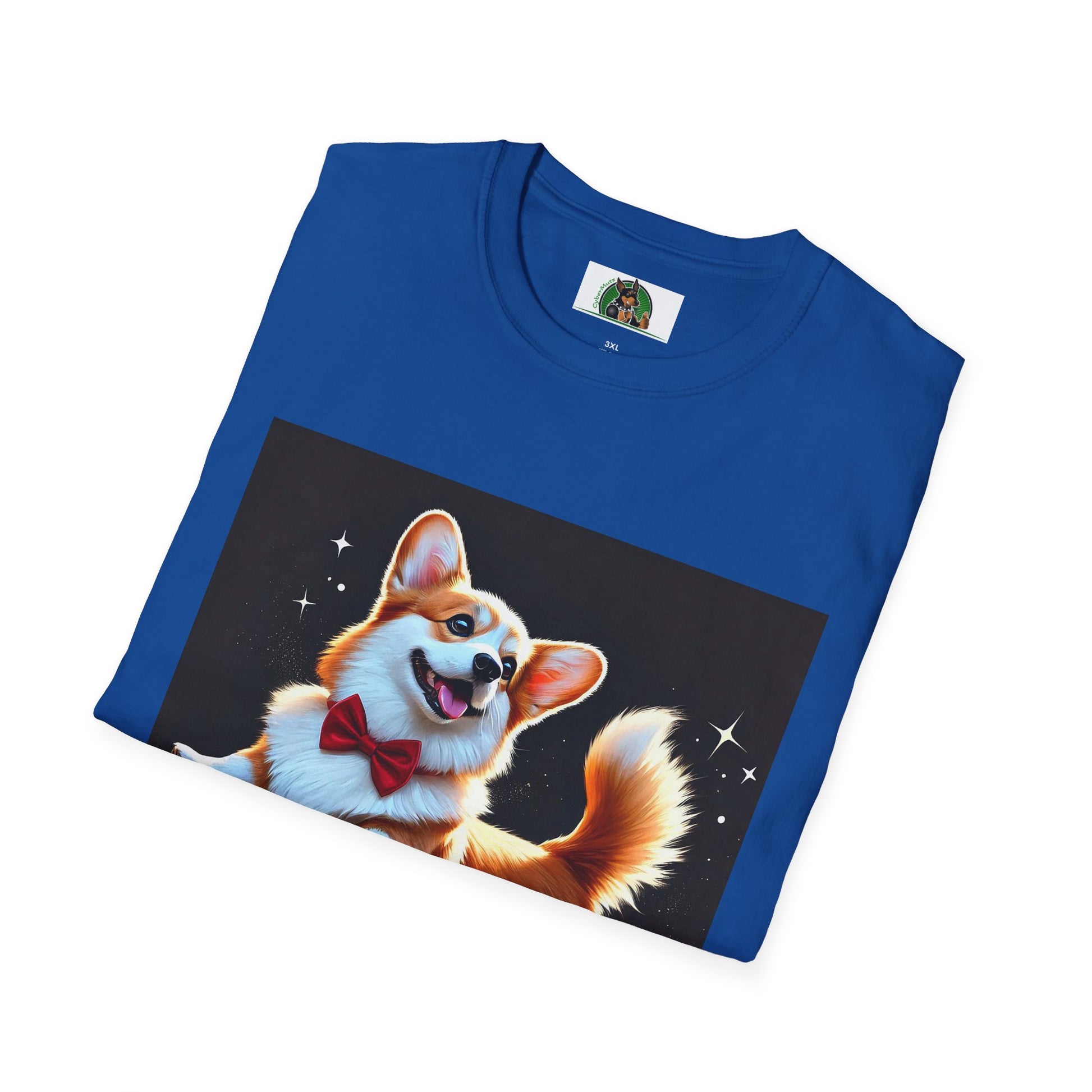Dancing Pembroke Welsh Corgi T-Shirt T-Shirt Printify