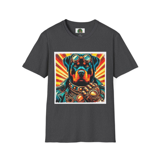 Rottweiler T-Shirt Printify XS Dark Heather 