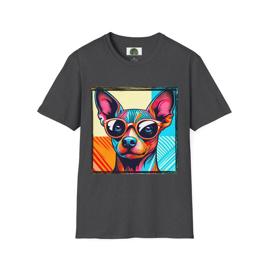 Mexican Hairless Dog T-Shirt Printify XS Dark Heather 