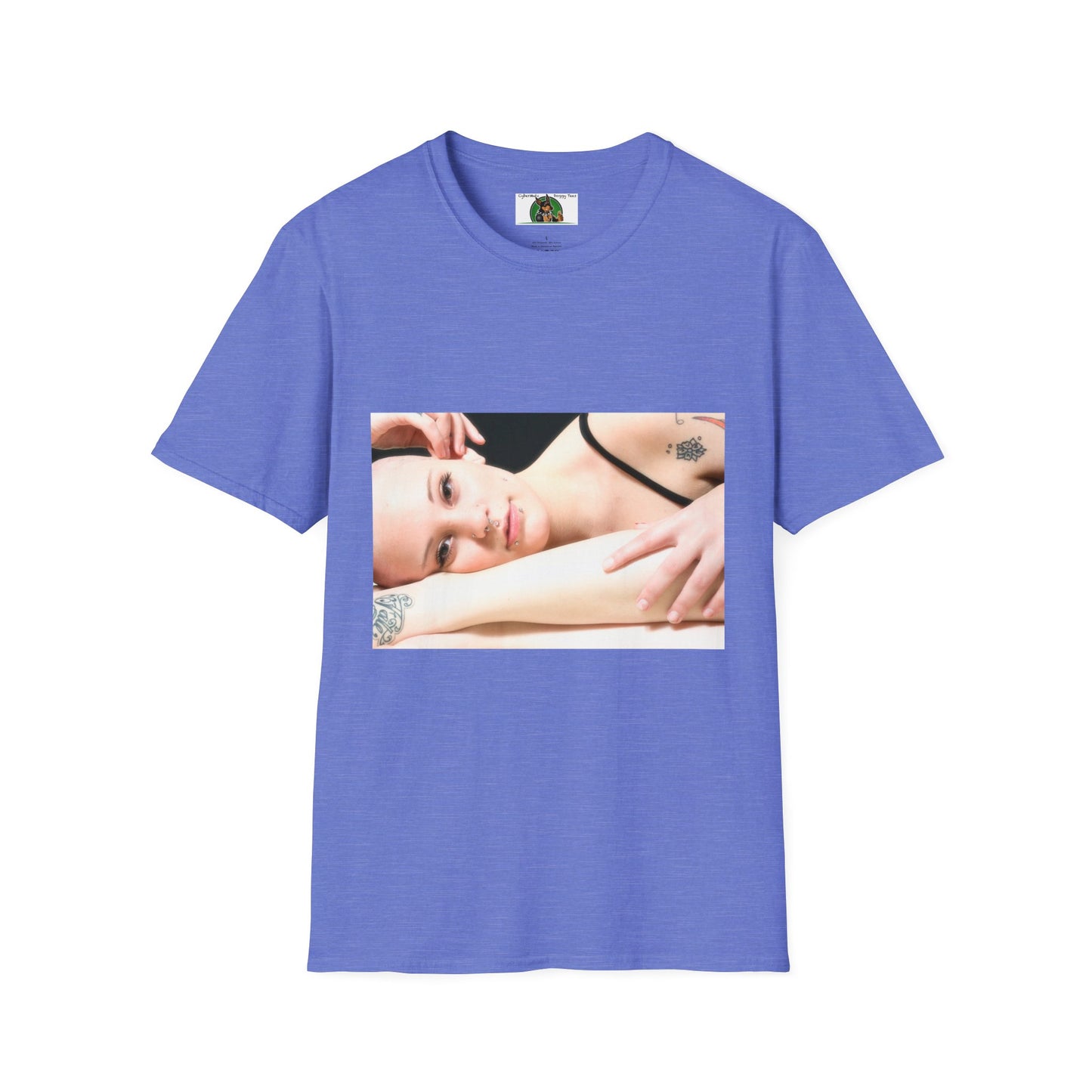 Mis·cel·la·ne·ous Fashionista T-Shirt Printify S Heather Royal 