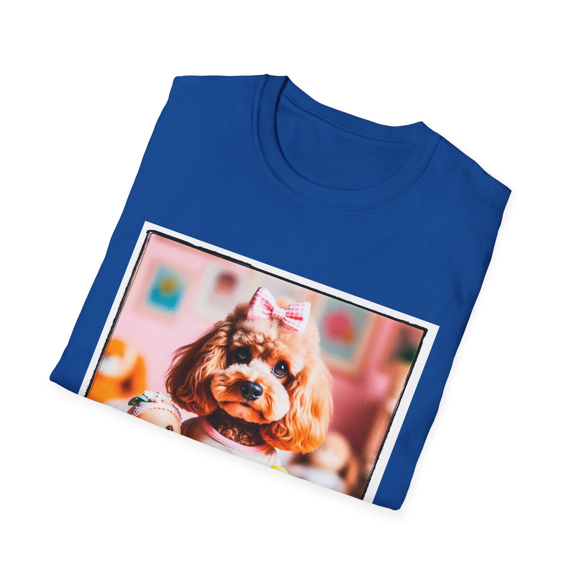 CockerPoo babydoll t shirt T-Shirt Printify