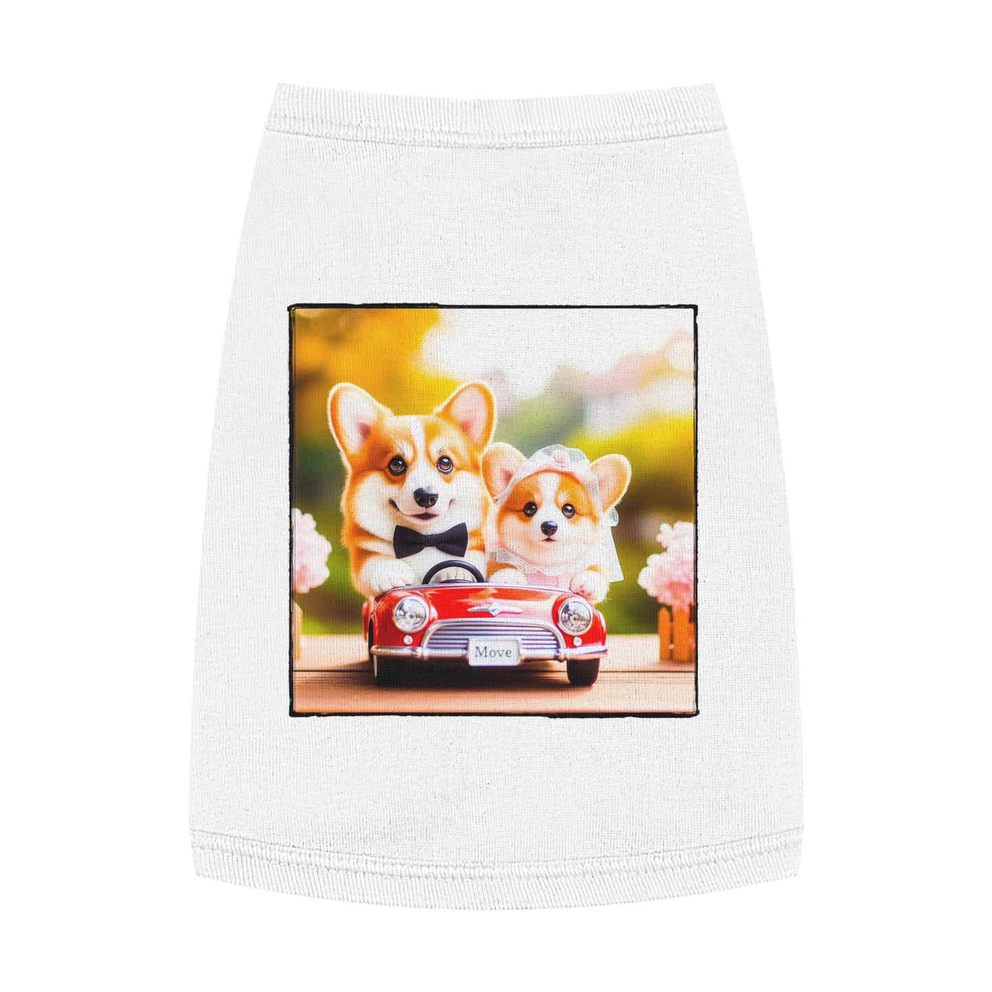 Wacky Pet Tank Top Pembroke Welsh Corgi Pets Printify   