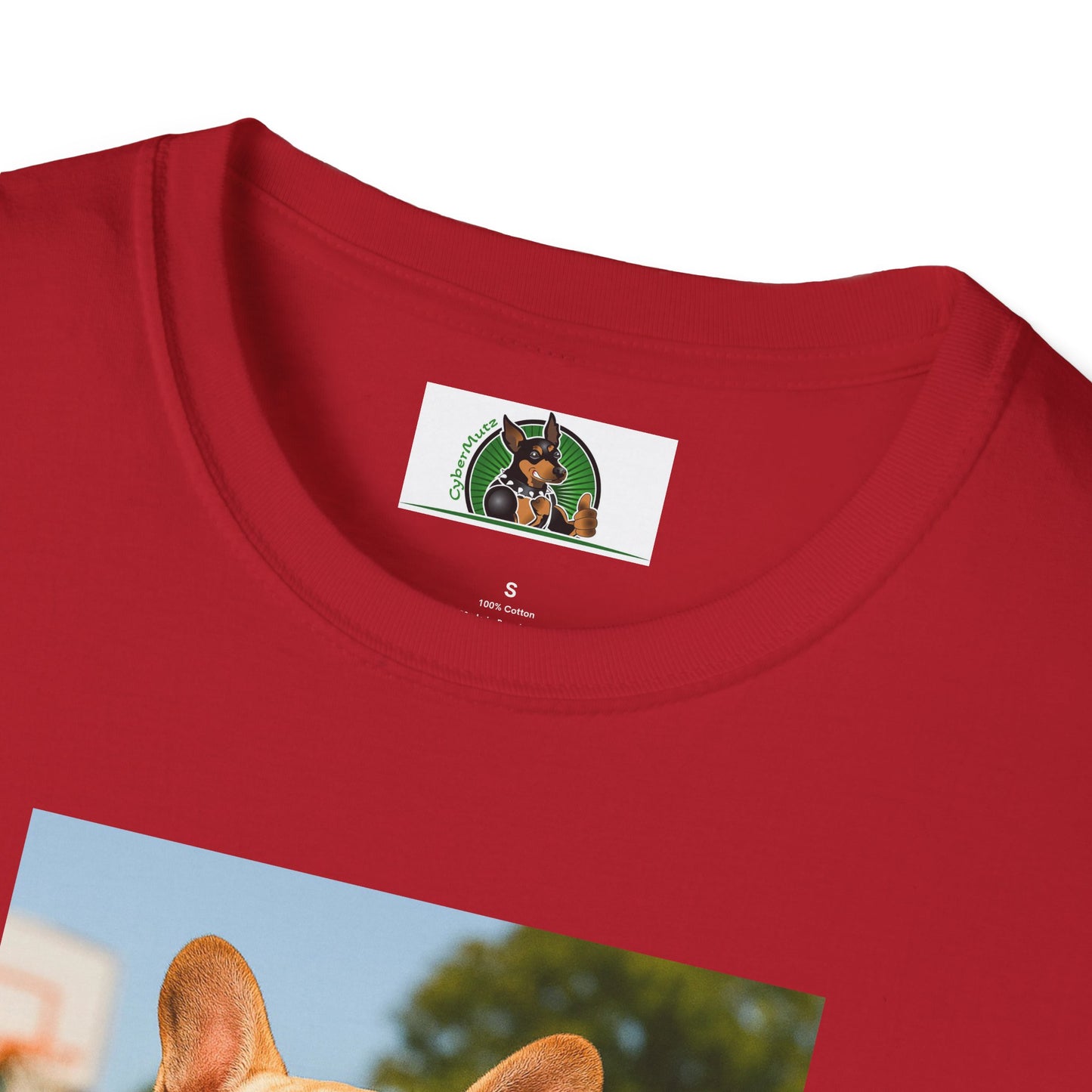 Sports Basketball French Bulldog Tee