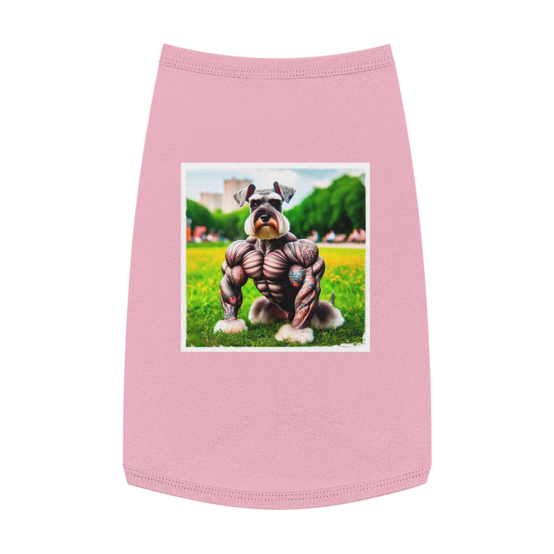 Pet Tank Top Miniature Schnauzer Pets Printify   