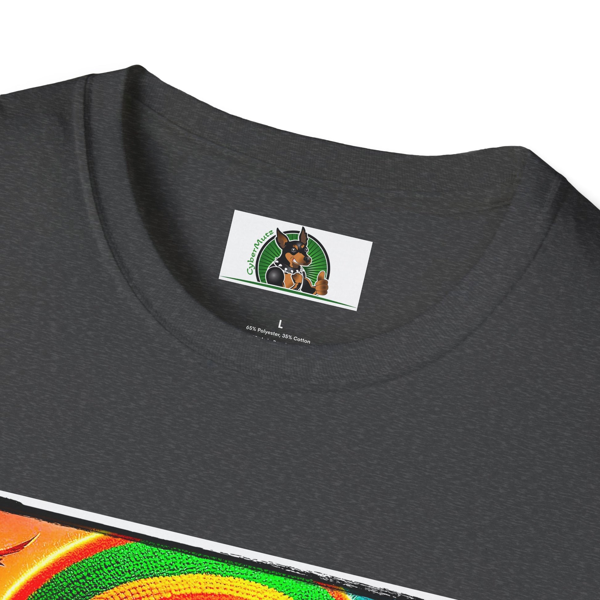 Basset Hound Playing Guitar T-Shirt Printify