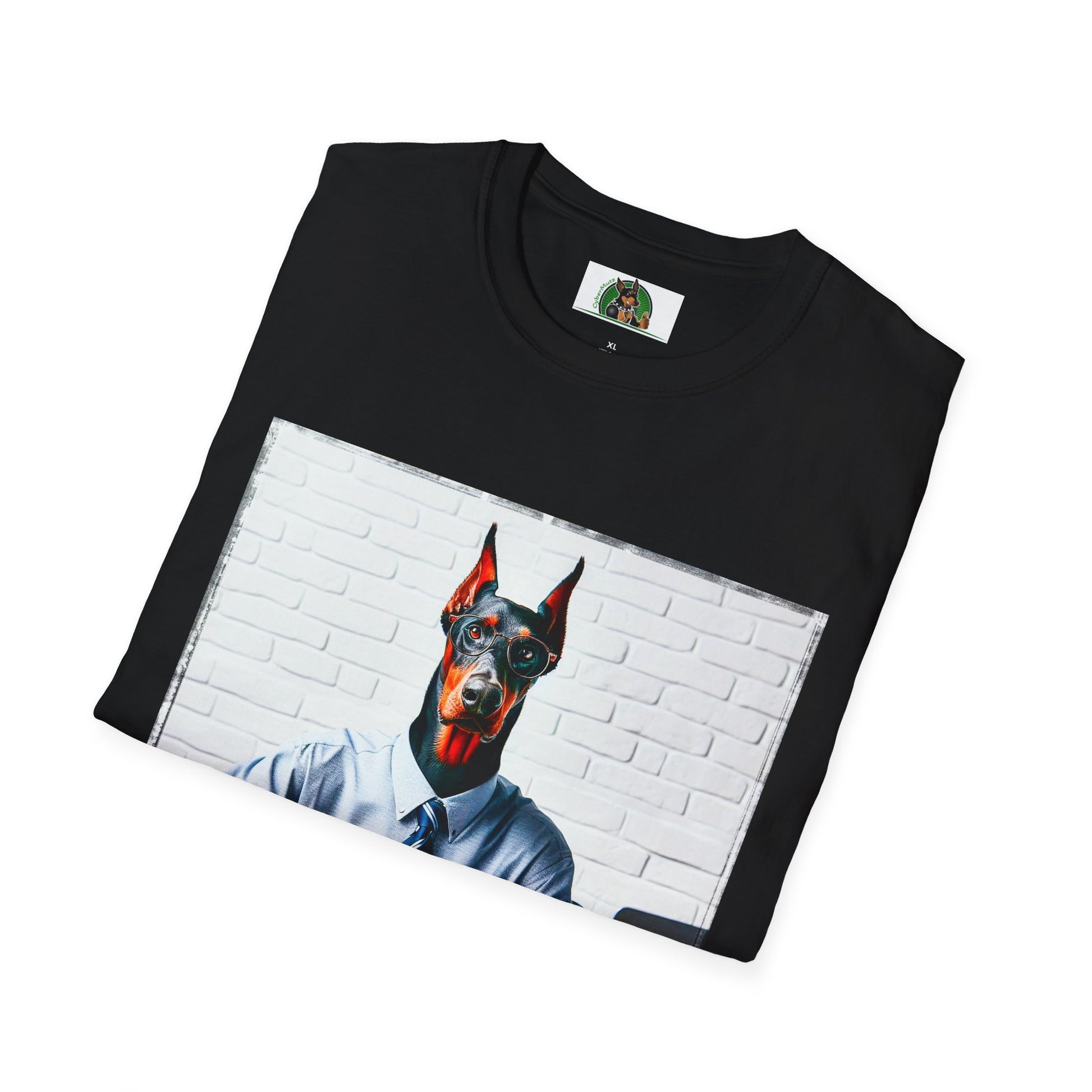 Doberman T-Shirt Printify