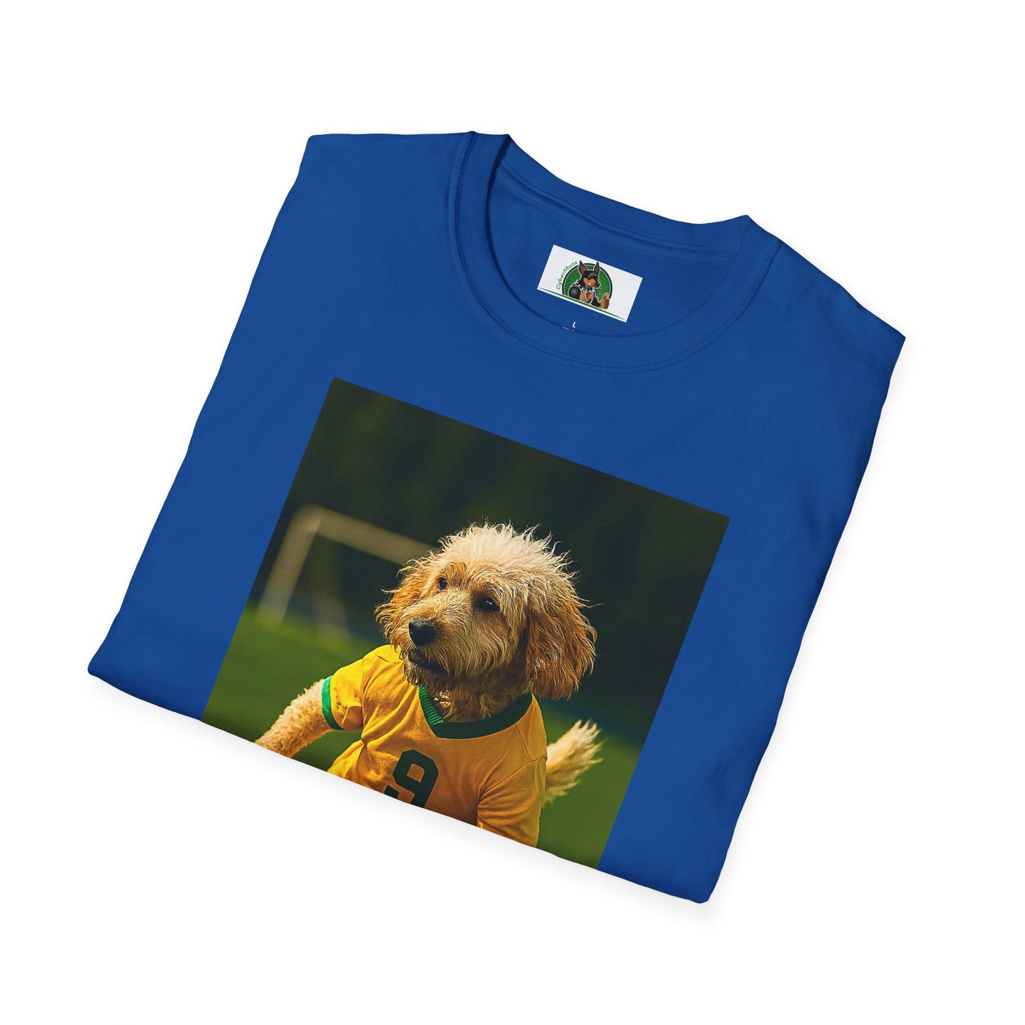 Sports Cockerpoo Soccer T-Shirt T-Shirt Printify