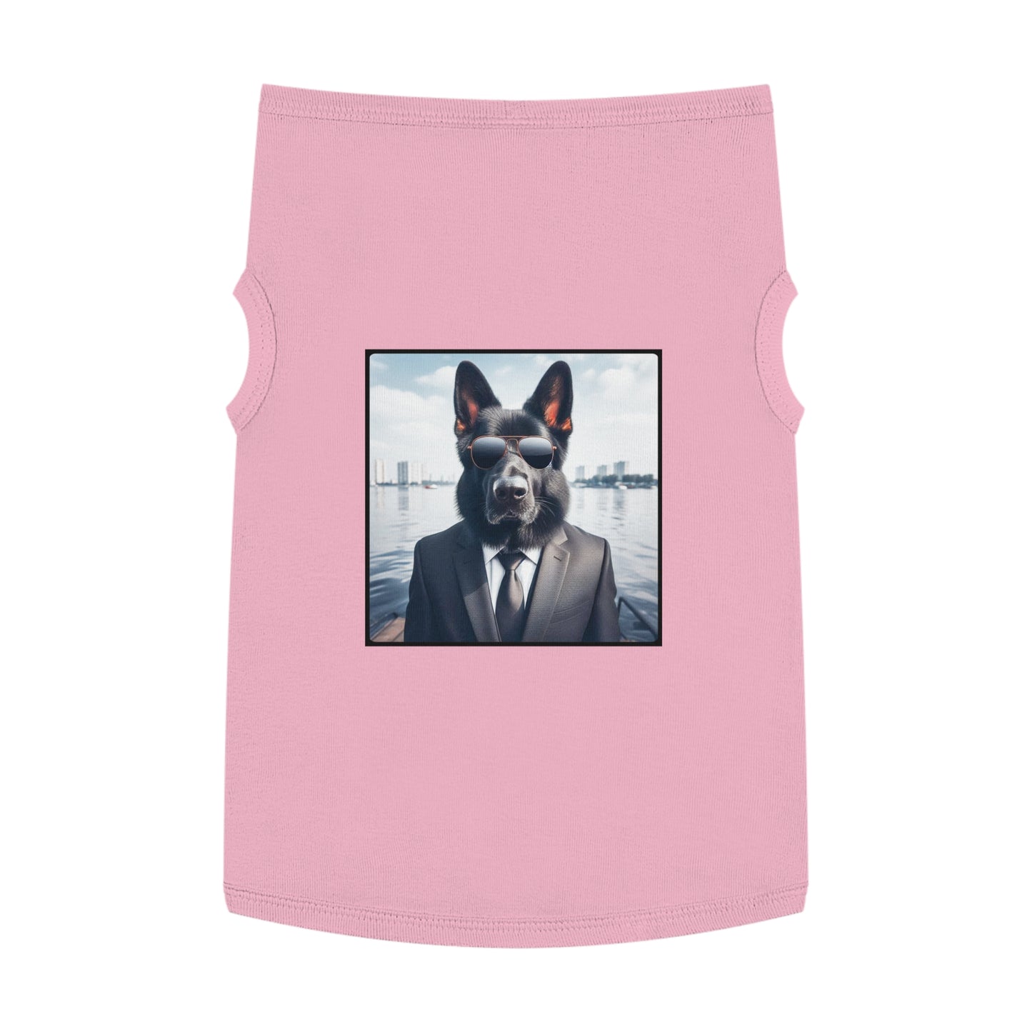 Pet Tank Top German Shepherd Pets Printify XL Pink 