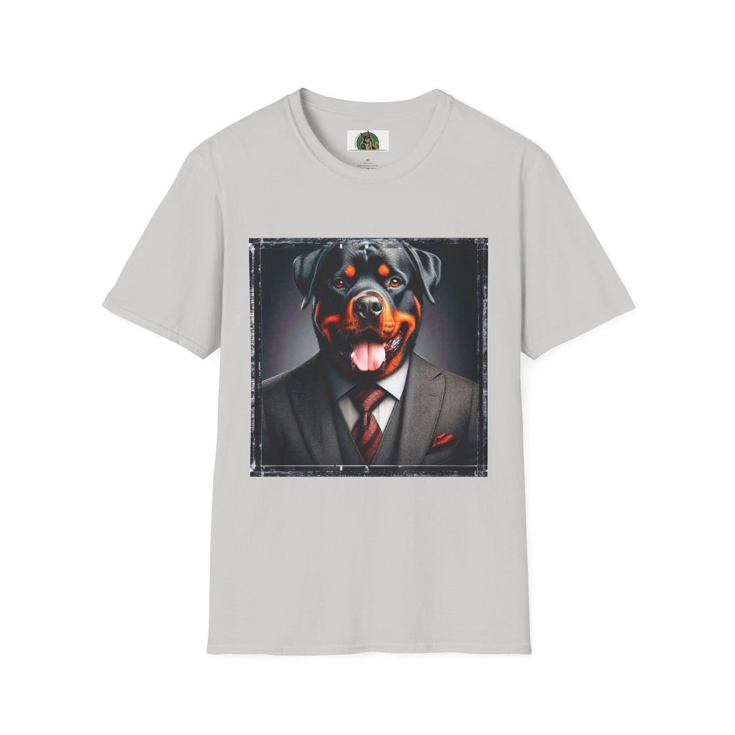 Rottweiler T-Shirt Printify S Ice Grey 