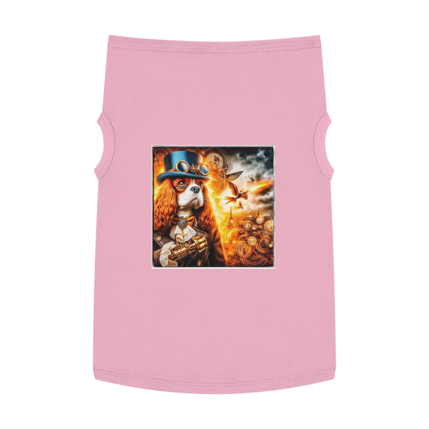 Pet Tank Top Cavalier King Charles Spaniel Pets Printify XL Pink 