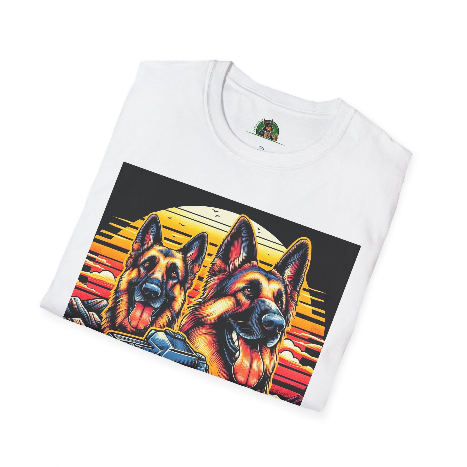 German Shepherd photographer Frirnds shirt T-Shirt Printify