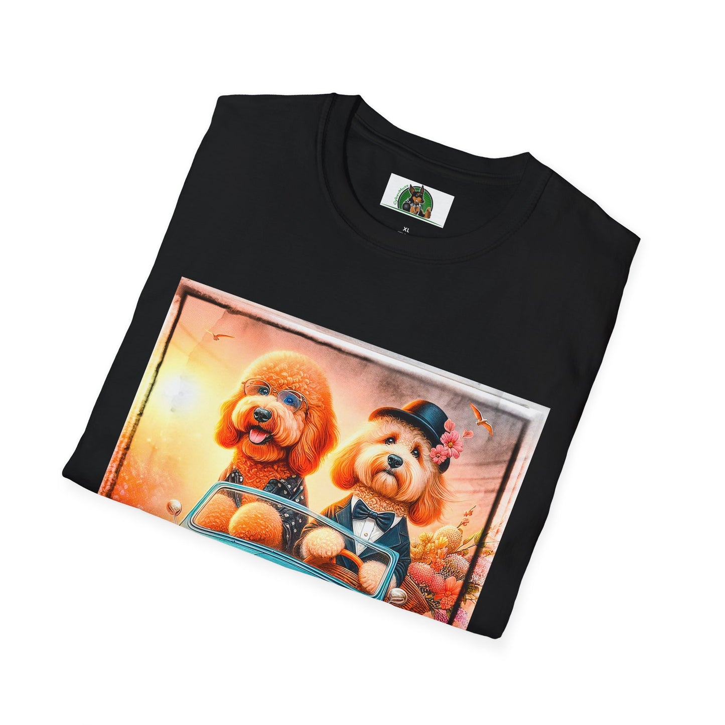 Wacky Golden Doodle T-Shirt Printify