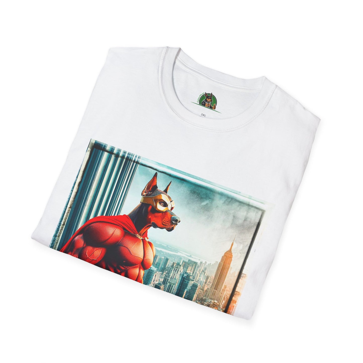 Doberman T-Shirt Printify   