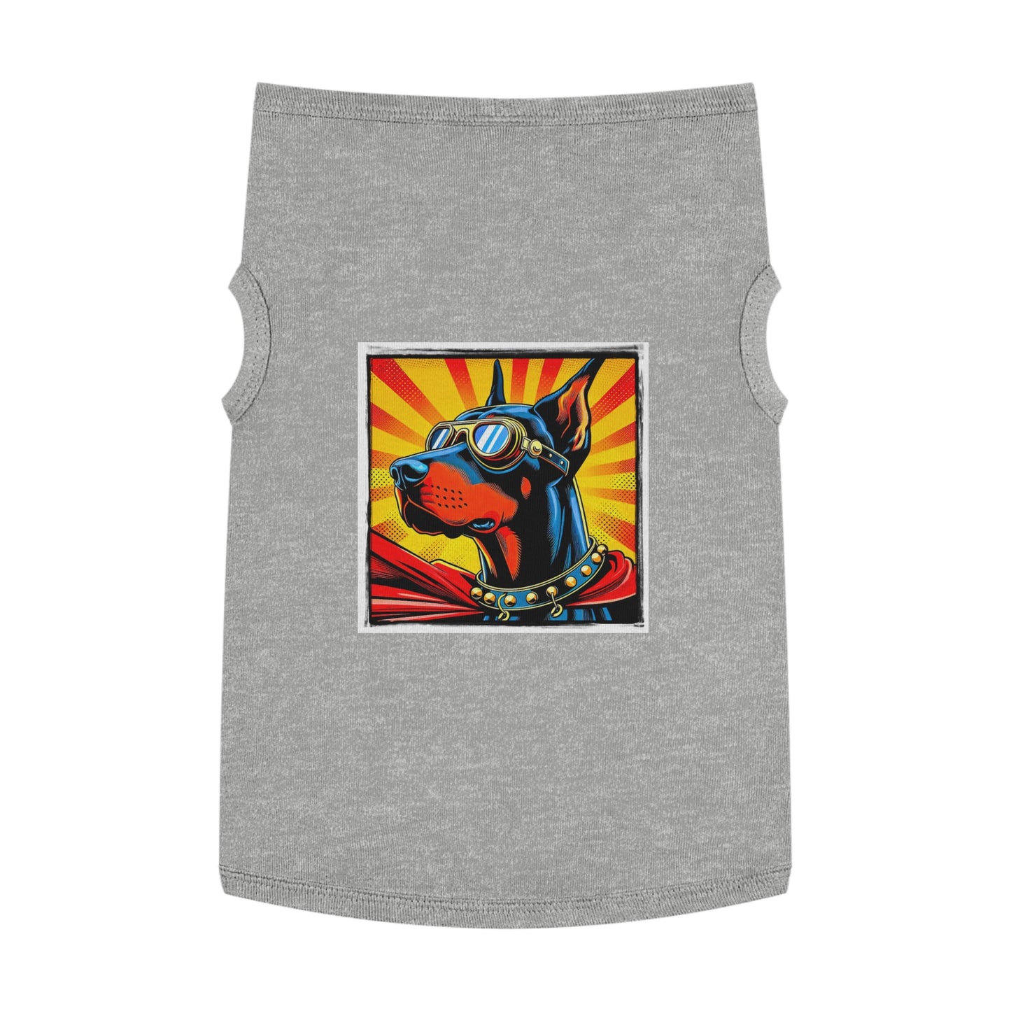 Pet Tank Top Doberman Pets Printify XL Heather