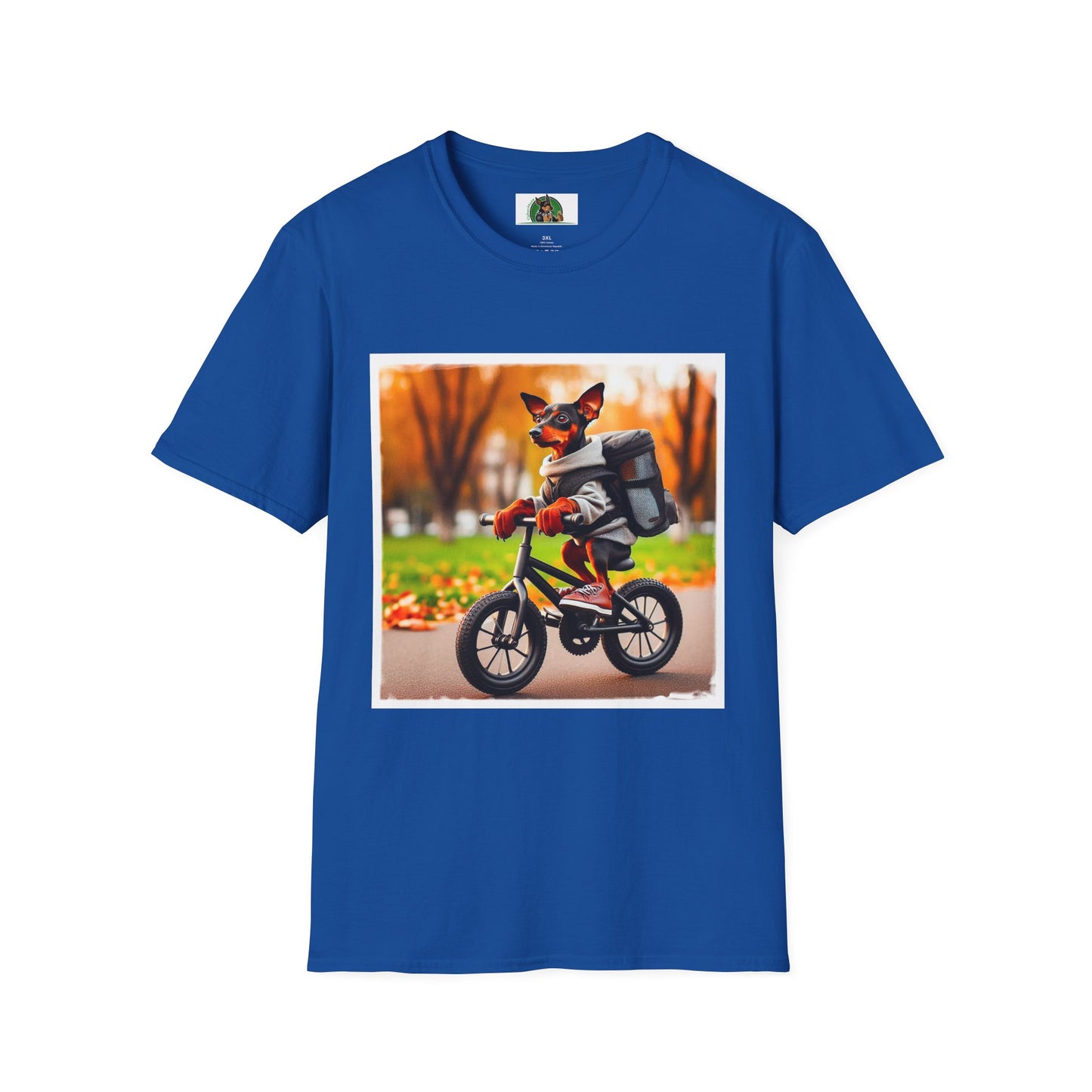 Min Pin T-Shirt T-Shirt Printify XS Royal 