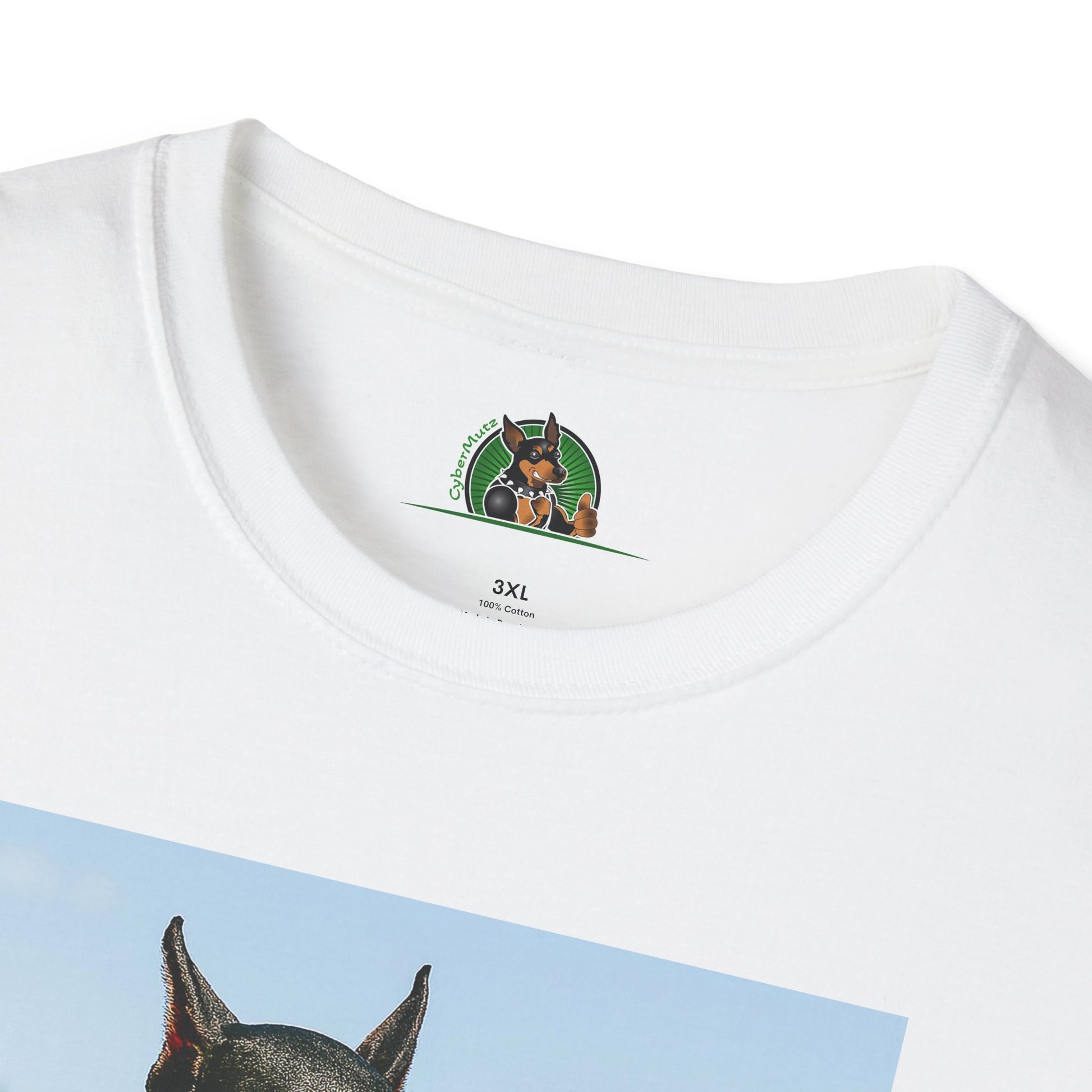 Soccer Doberman Sports T-Shirt T-Shirt Printify