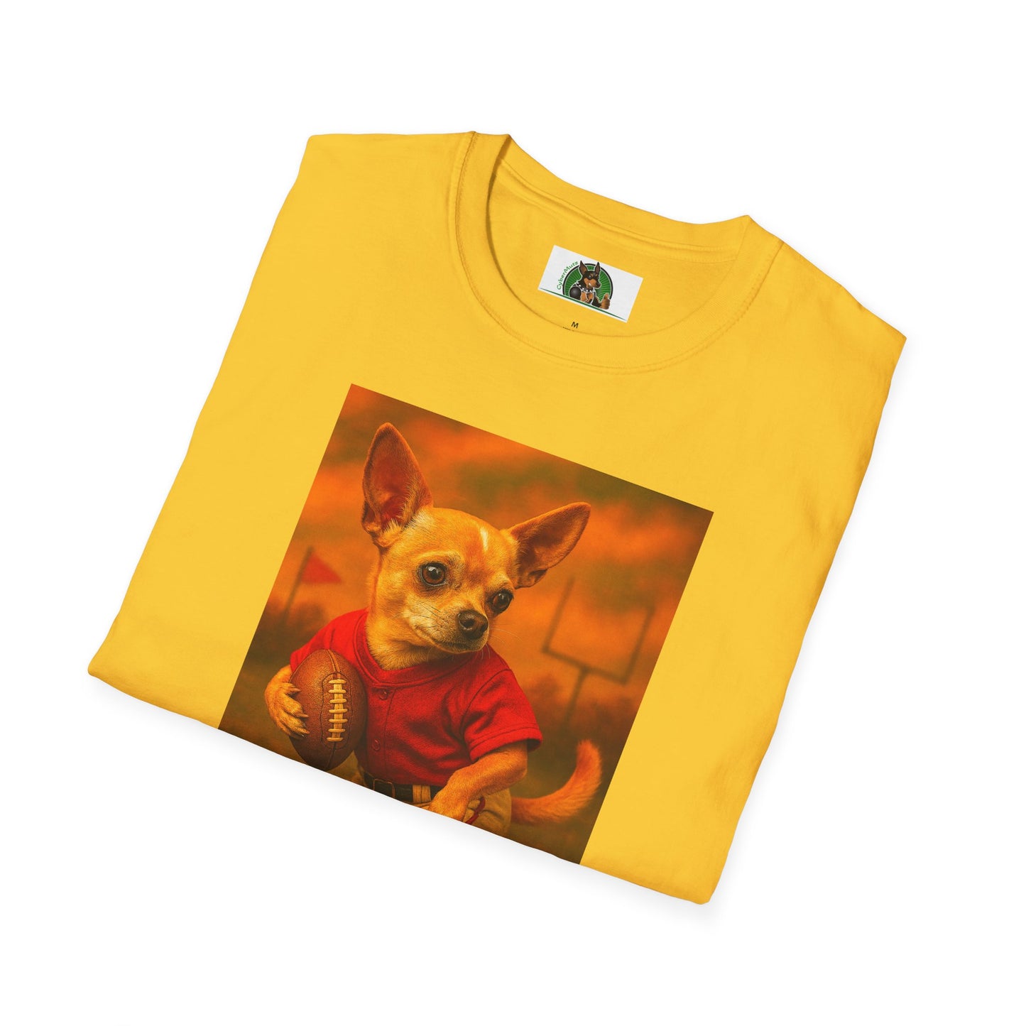 Chihuahua Football T-Shirt Sports
