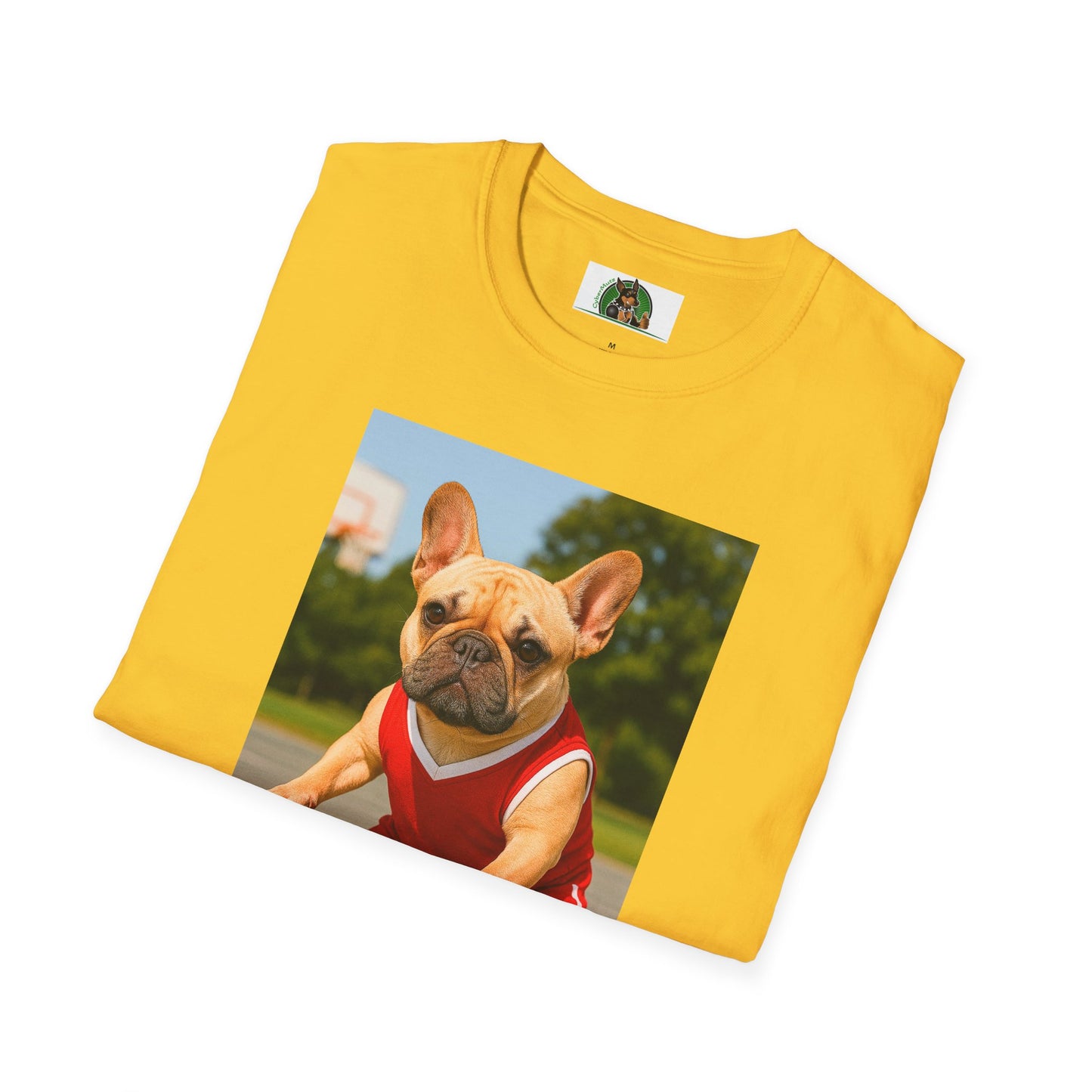 Sports Basketball French Bulldog Tee