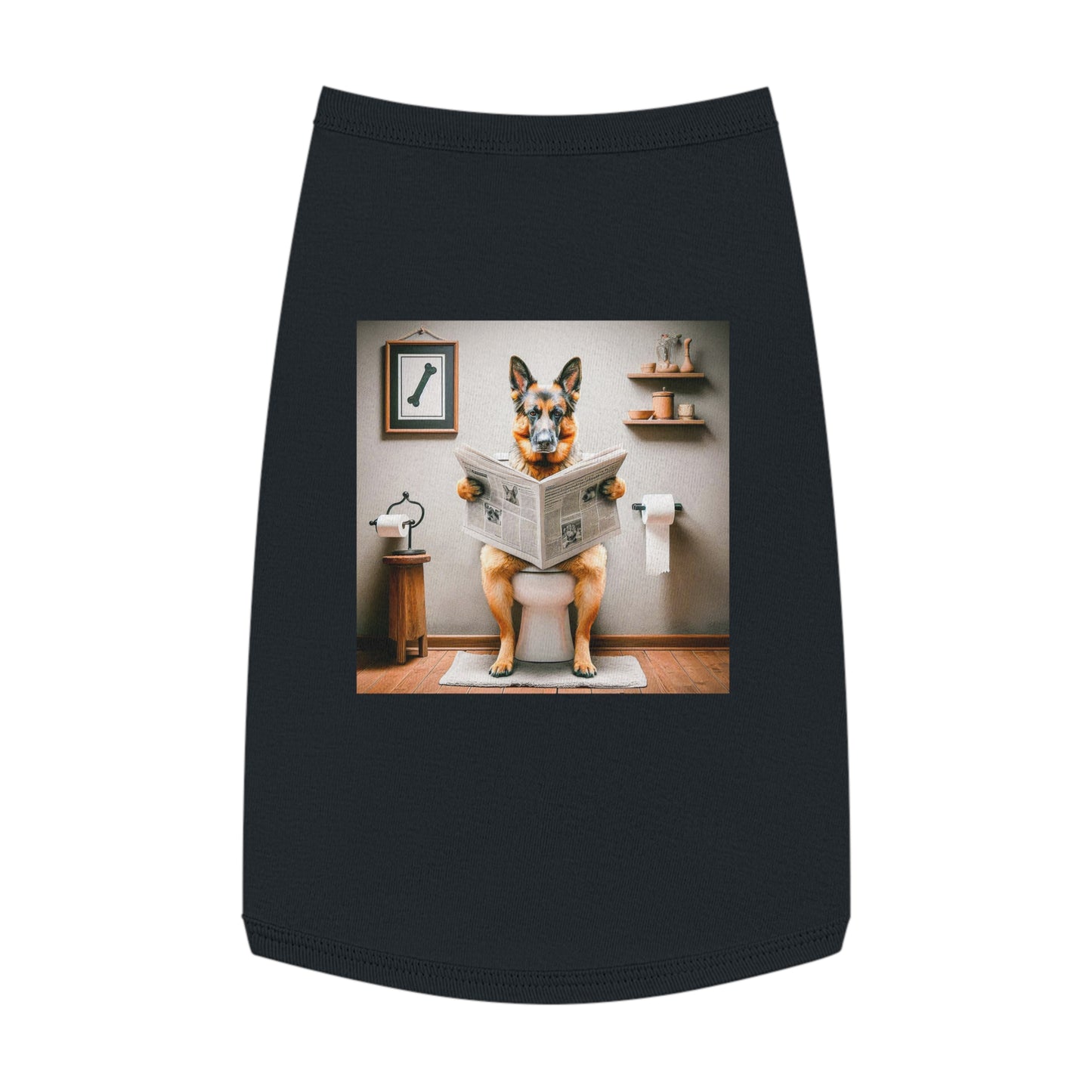 Pet Tank Top German Shepherd Pets Printify   