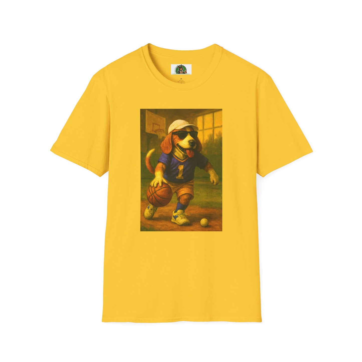 Sports Beagle T-Shirt Basketball T-Shirt Printify Daisy S