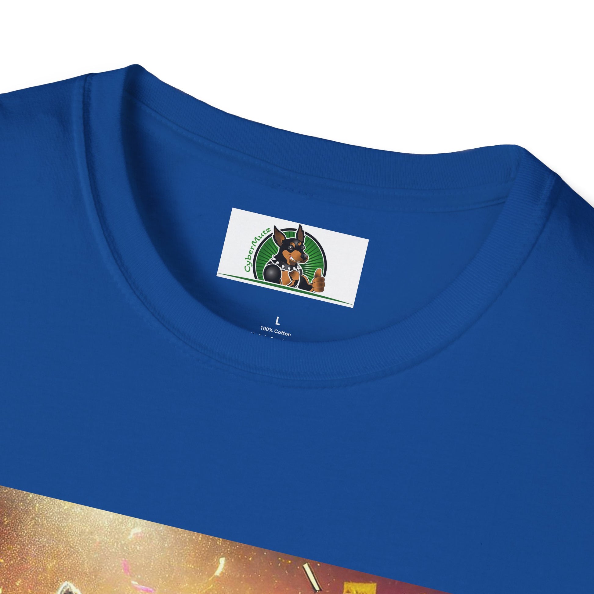 Dancing German Shepherd T-Shirt T-Shirt Printify