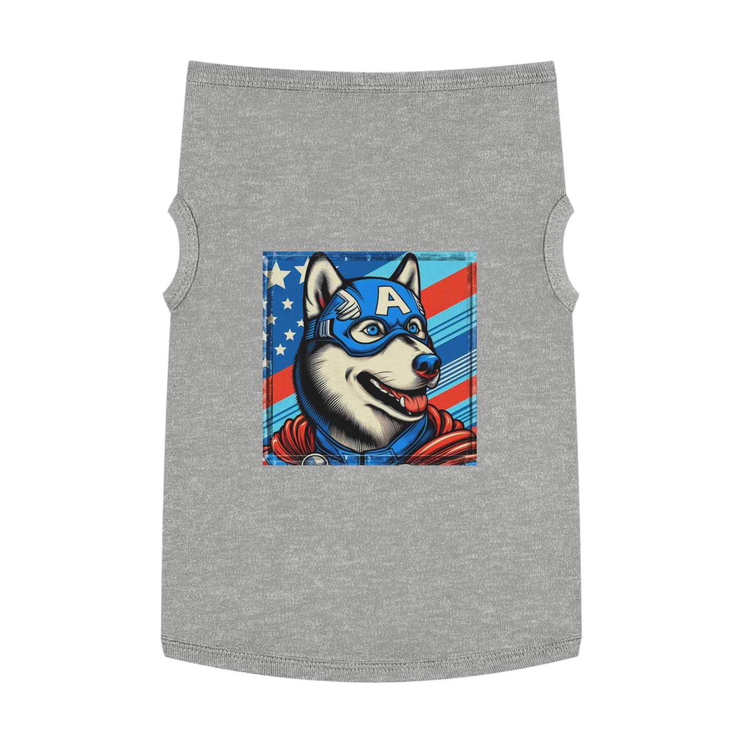 Pet Tank Top Husky Pets Printify XL Heather