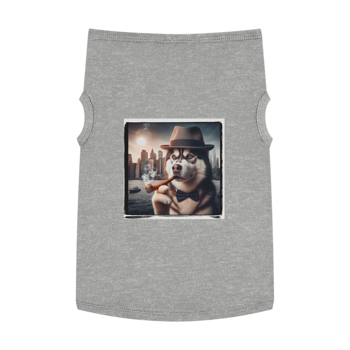 Pet Tank Top Husky Pets Printify XL Heather 