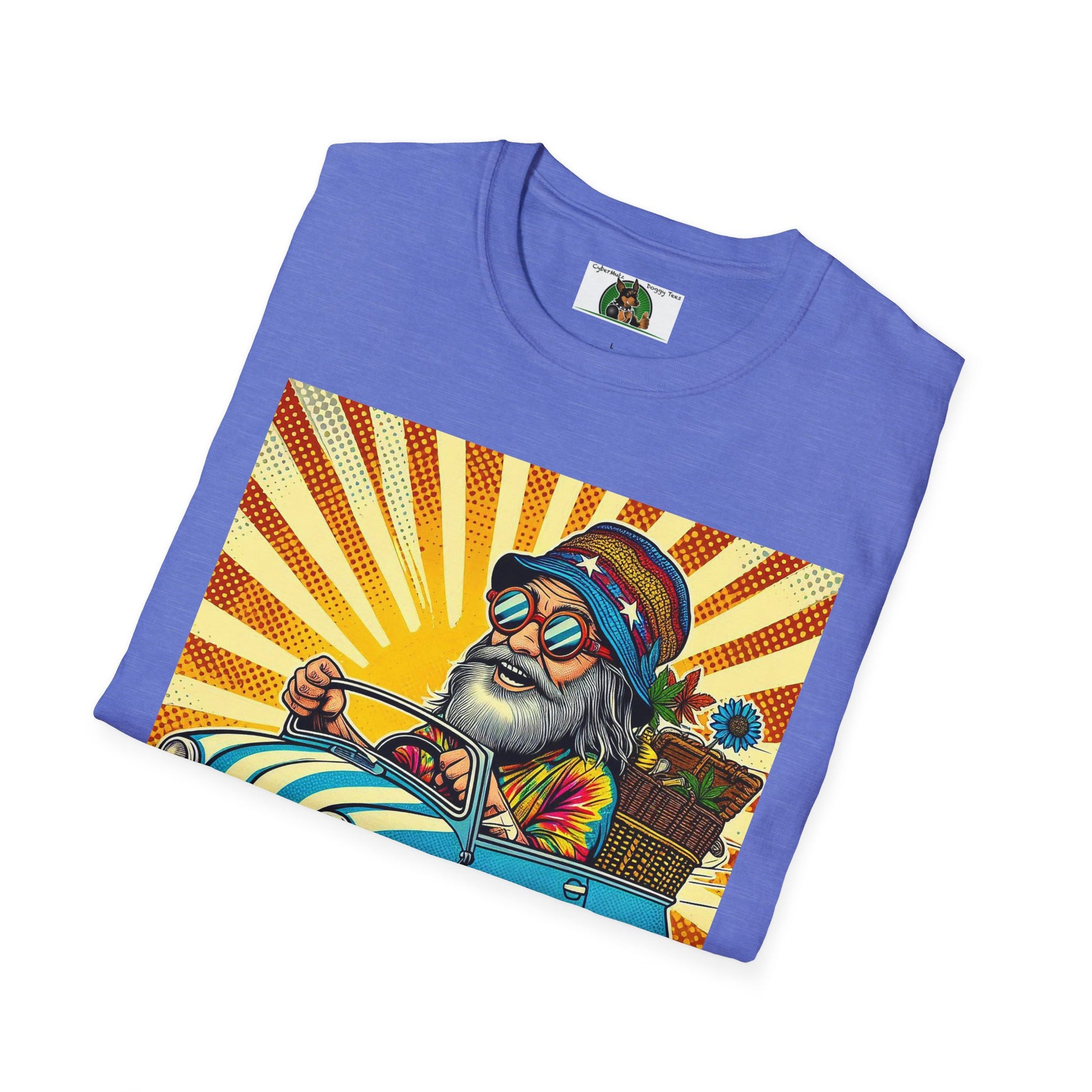 Wacky Retired Dude T-Shirt Printify   