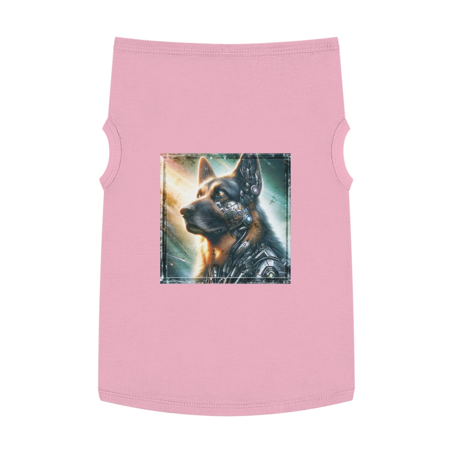 Pet Tank Top German Shepherd Pets Printify XL Pink 